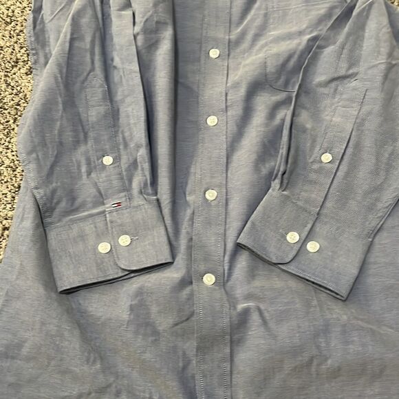 NWT - Tommy Hilfiger - Blue Dress Shirt - L - Picture 3 of 6